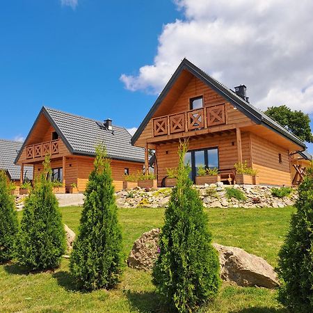 Osada Orlica Klimatyczne Domki Z Widokiem Na Gory I Termalnym Spa Sauna Jacuzzi 4 Km Od Zieleniec Ski Arena Lasowka エクステリア 写真