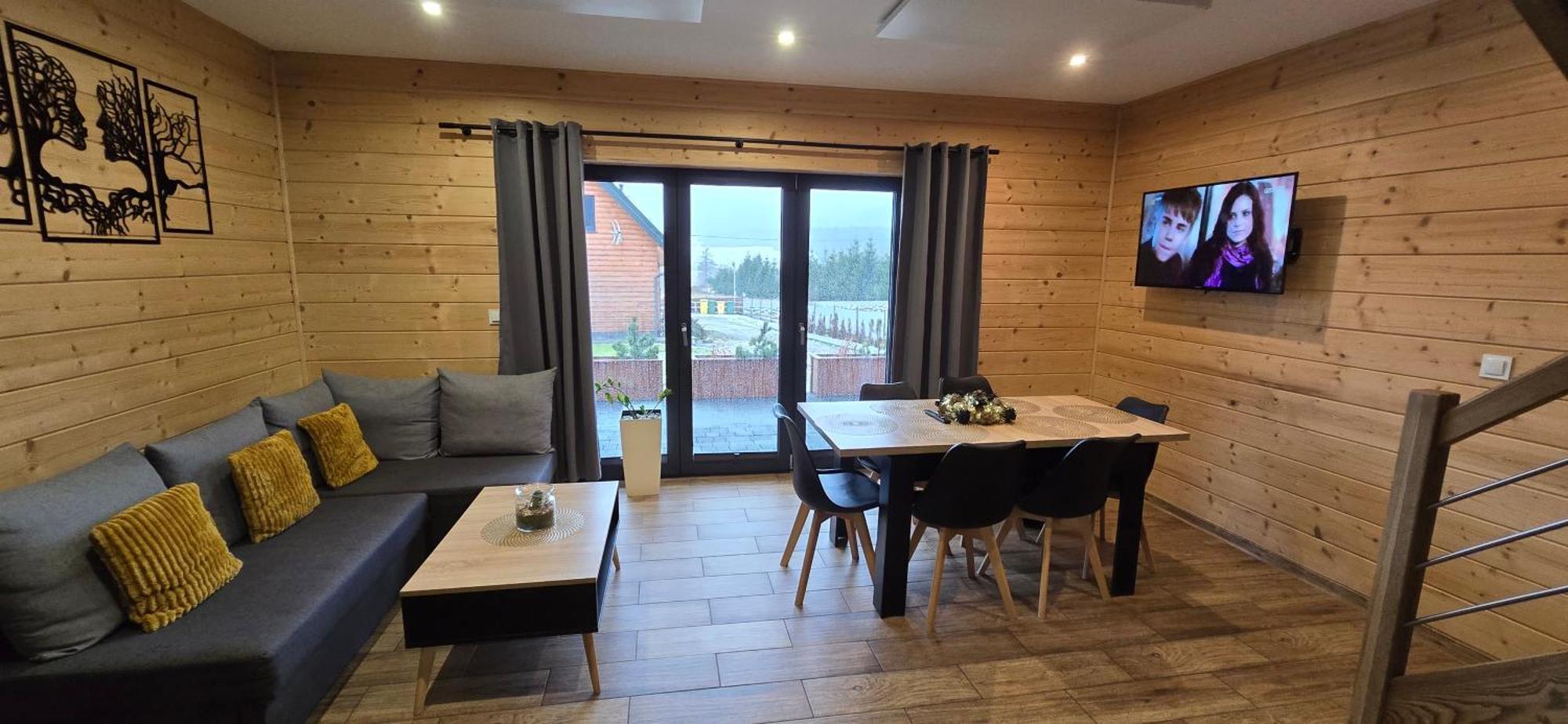 Osada Orlica Klimatyczne Domki Z Widokiem Na Gory I Termalnym Spa Sauna Jacuzzi 4 Km Od Zieleniec Ski Arena Lasowka エクステリア 写真