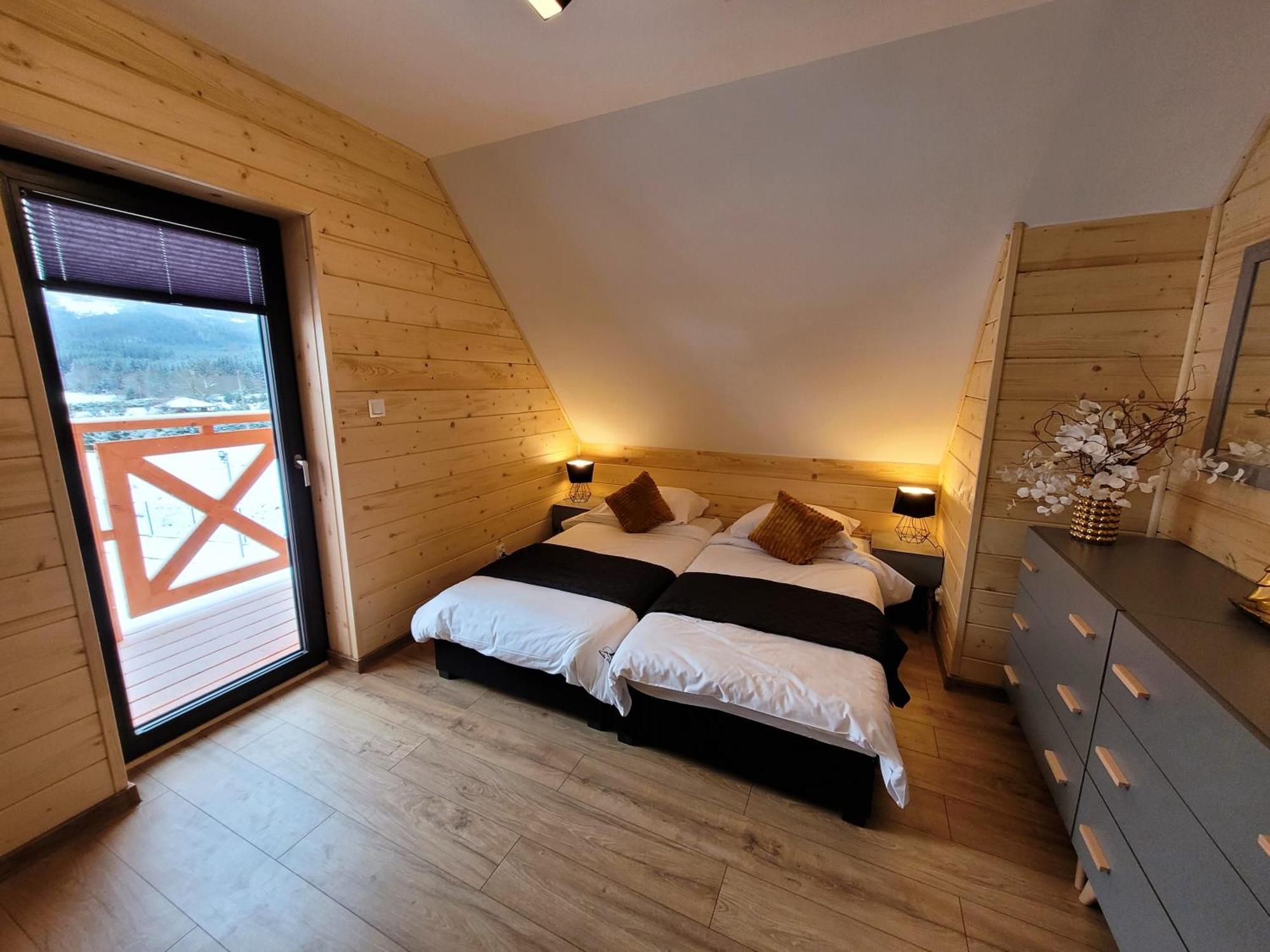 Osada Orlica Klimatyczne Domki Z Widokiem Na Gory I Termalnym Spa Sauna Jacuzzi 4 Km Od Zieleniec Ski Arena Lasowka エクステリア 写真